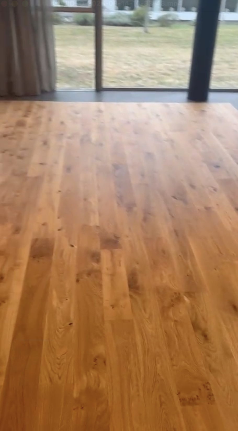 Pose parquet massif en chêne